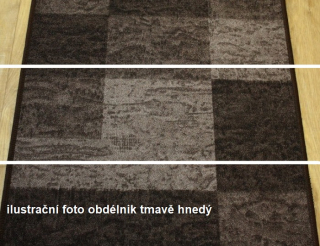 Protiskluzný nášlap na schody Icona 44 tmavě hnědý